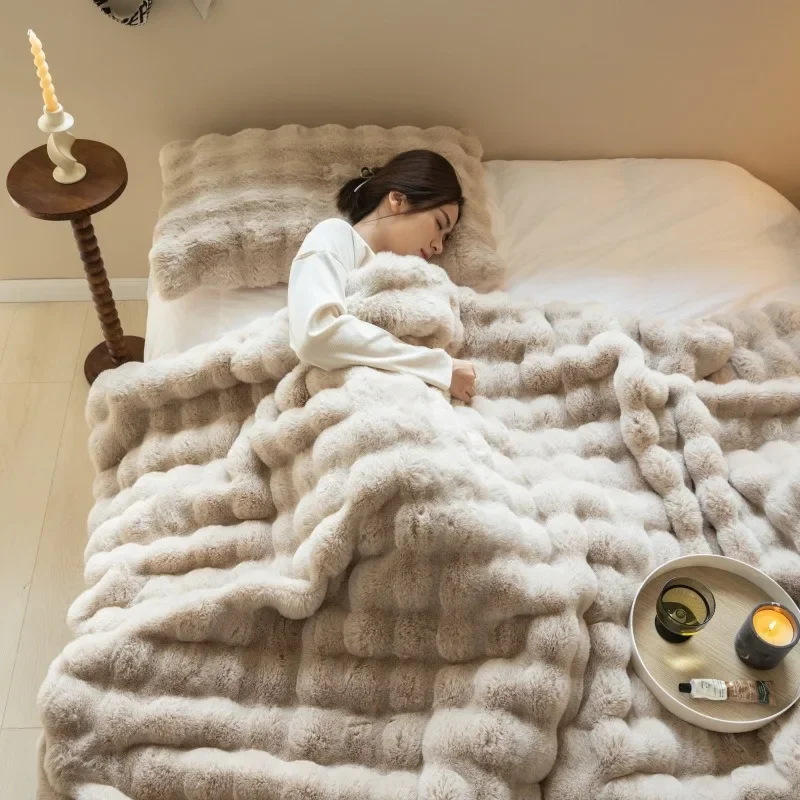 Double-Sided Plush Blanket