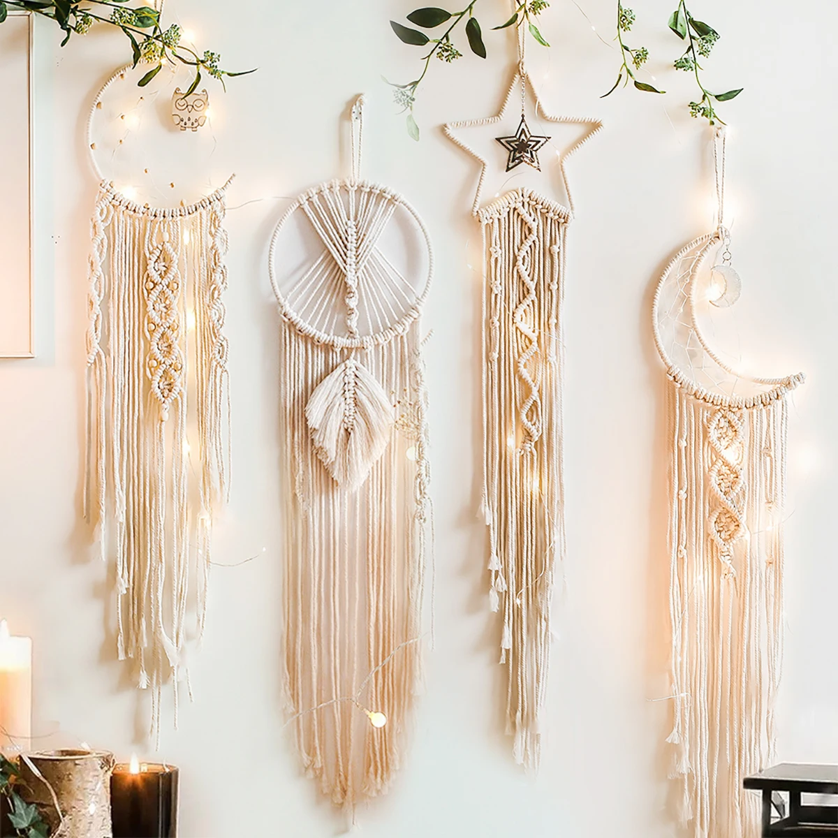 Boho Macrame Wall Hanging – Ramadan & Eid Decor