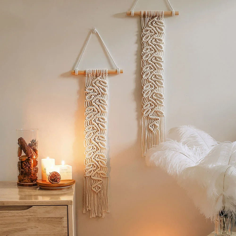 Bohemian Macrame Wall Hanging – Handmade Tapestry