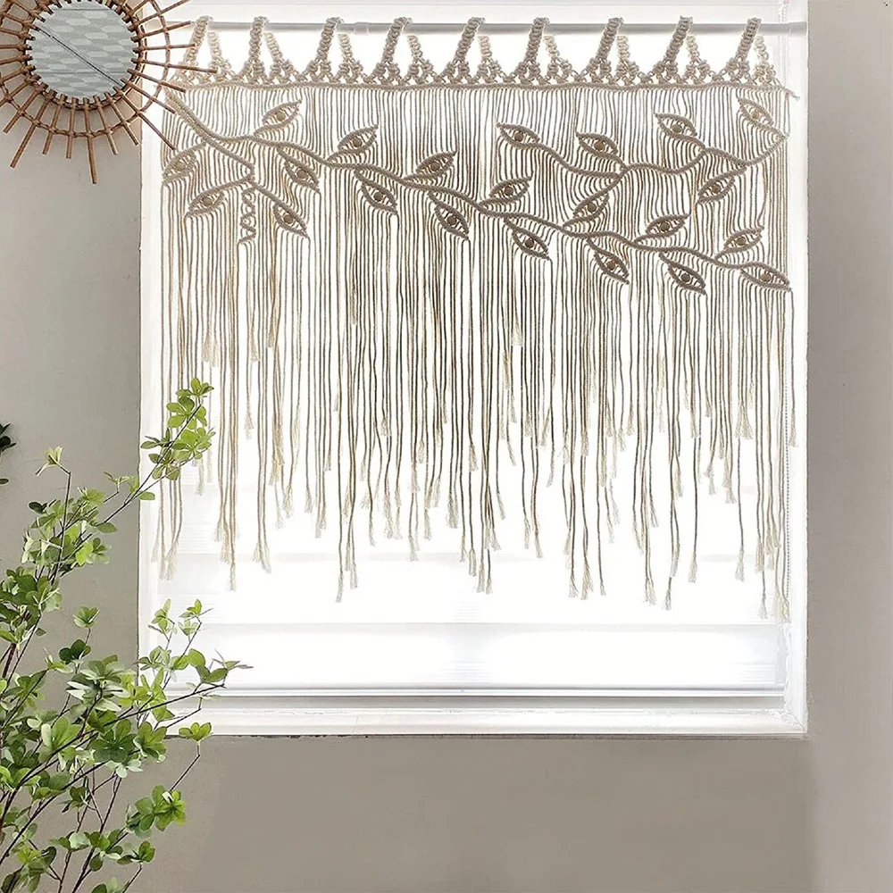 Nordic Macrame Wall Tapestry – Boho Room Decor
